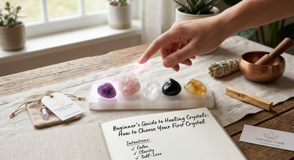 A Beginner's Guide to Healing Crystals: How to Choose Your First Crystal