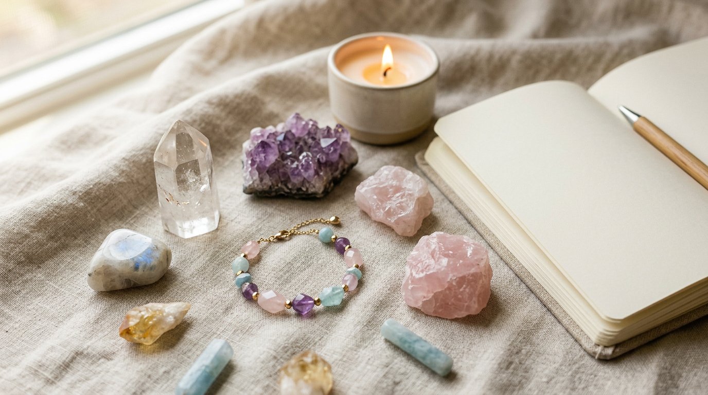Set Intentions with Crystals: A Beginner Ritual – CELESTIA CRYSTAL