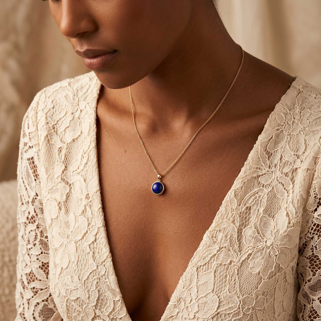 Midnight Wisdom Lapis Necklace