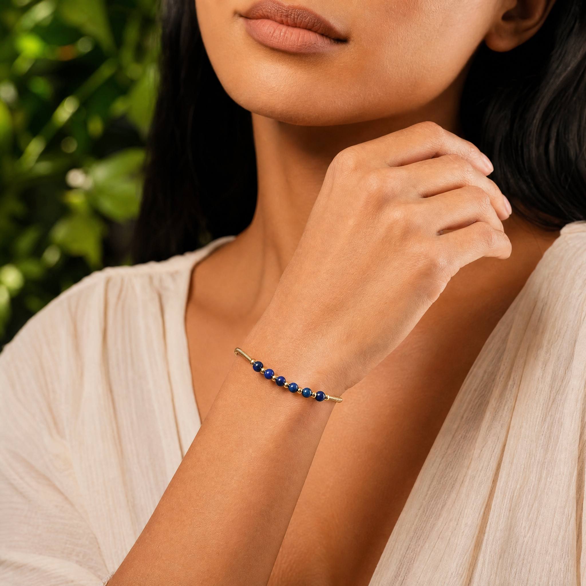 Inner Wisdom Lapis Lazuli Bracelet