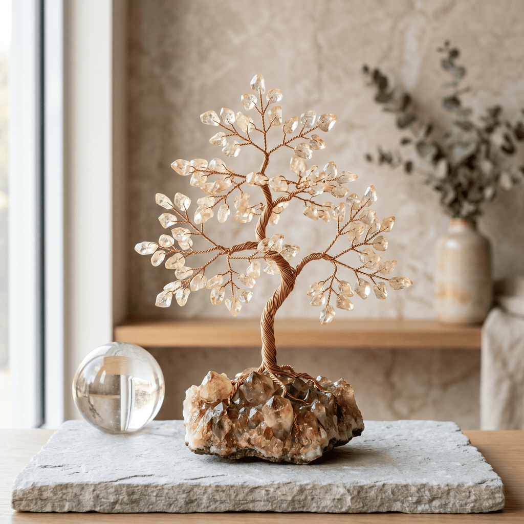 Joyous Energy - Citrine Feng Shui Tree