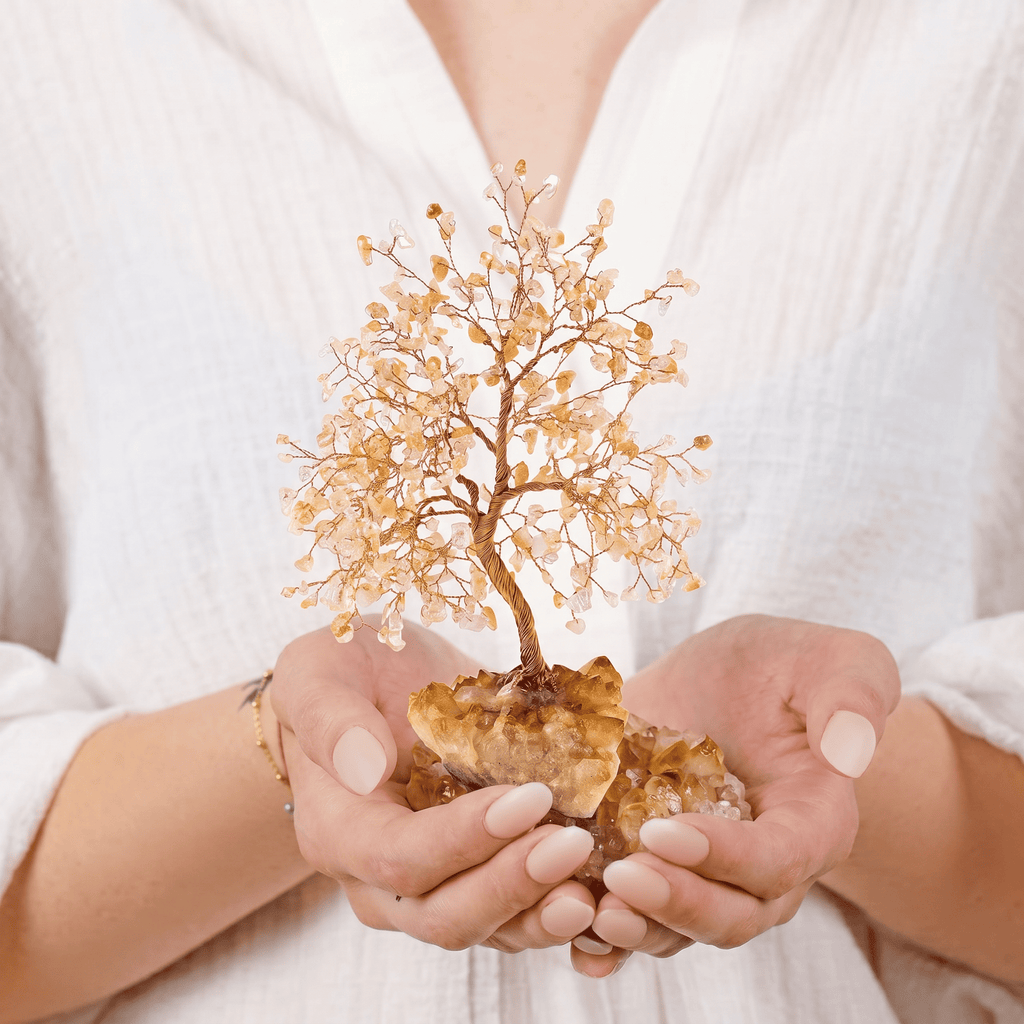 Joyous Energy - Citrine Feng Shui Tree