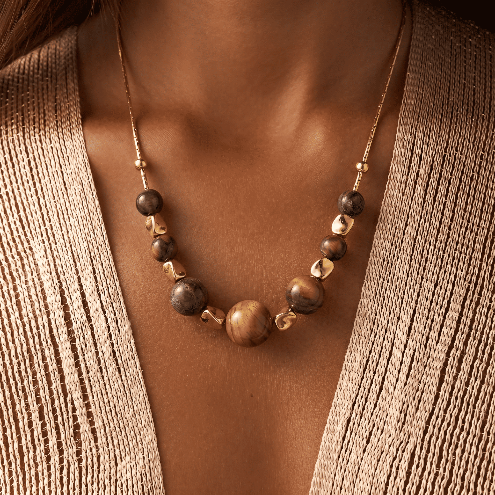 Tiger's S Eye Necklace