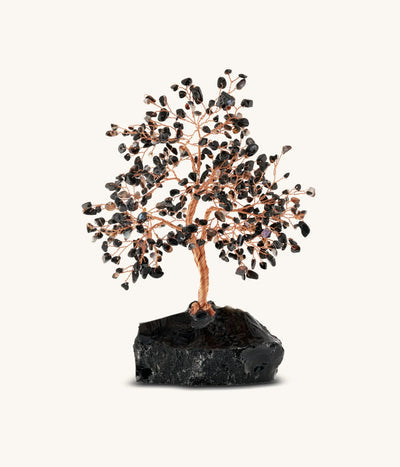 Grounded Awareness Black Onyx Feng Shui Tree