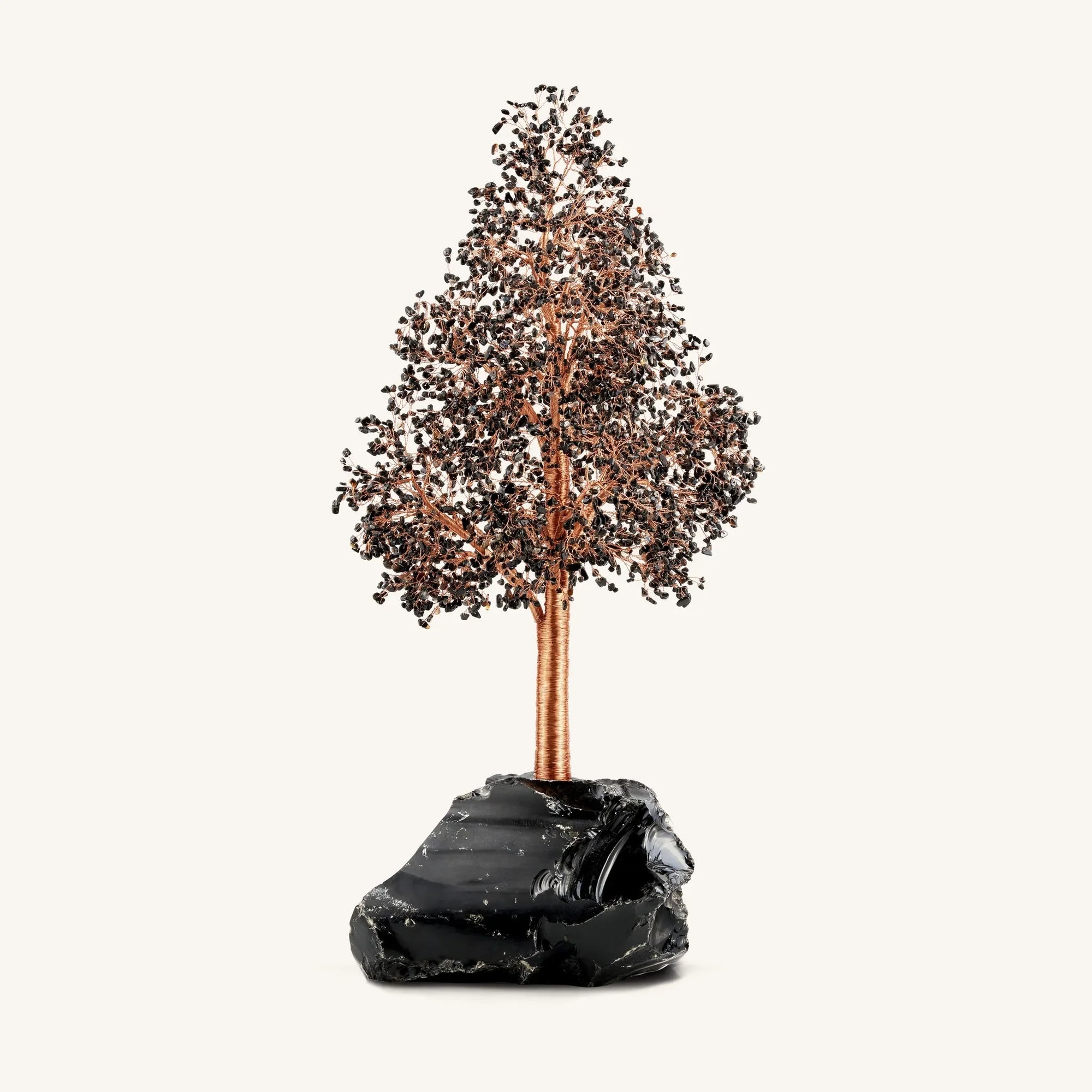 New Beginnings - Black Onyx Feng Shui Tree crystal stone 2025