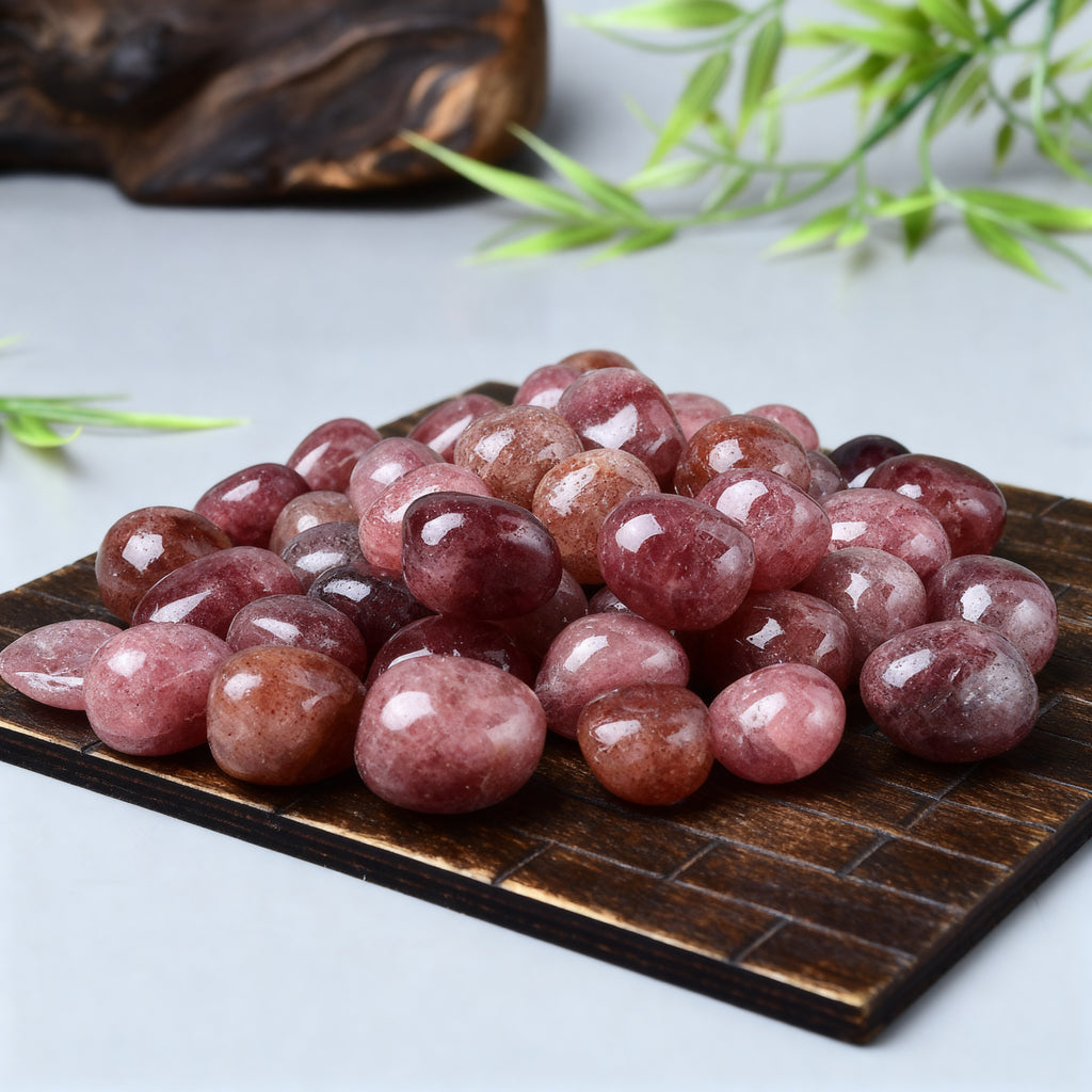 Strawberry Quartz Tumbled Stone 2
