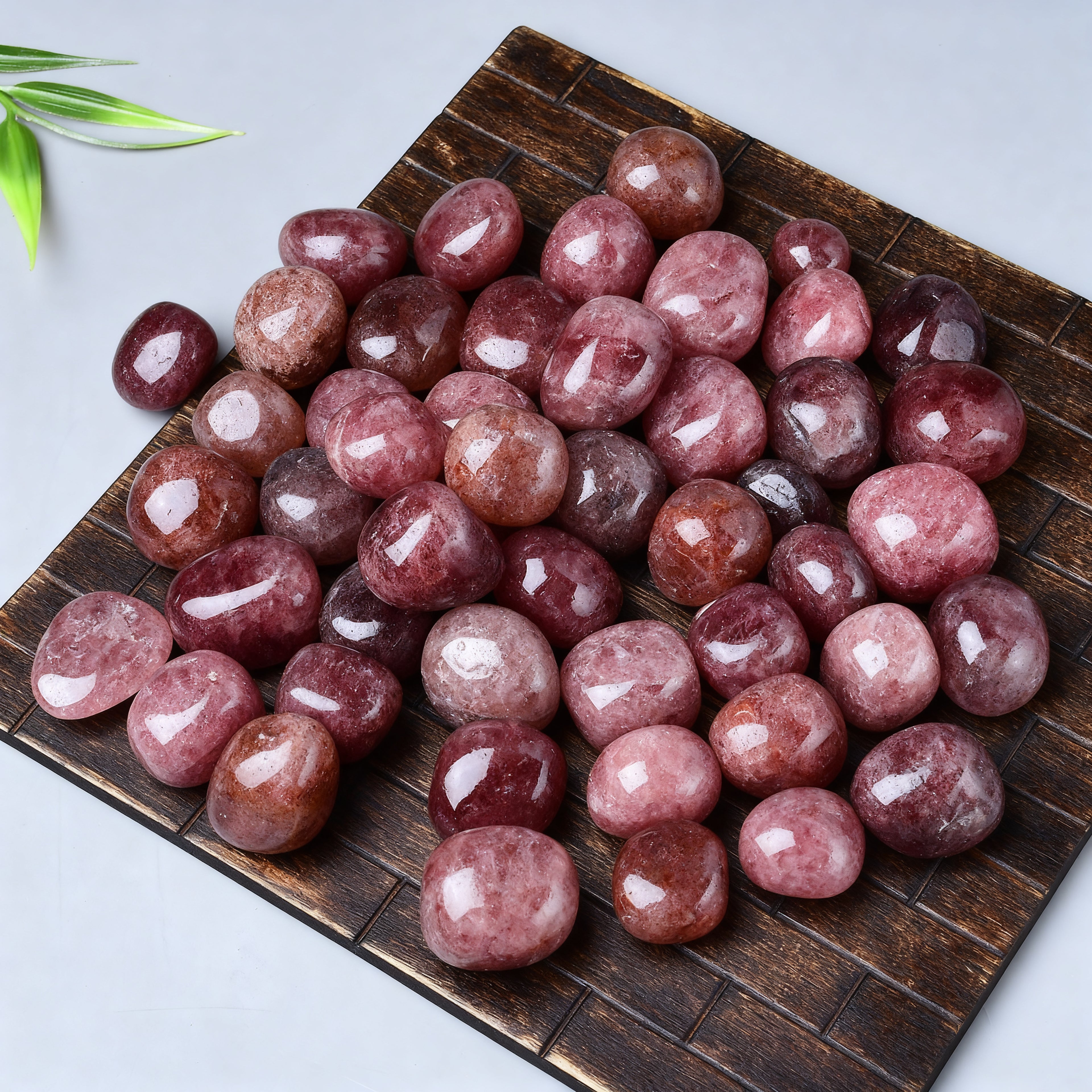 Strawberry Quartz Tumbled Stone 3
