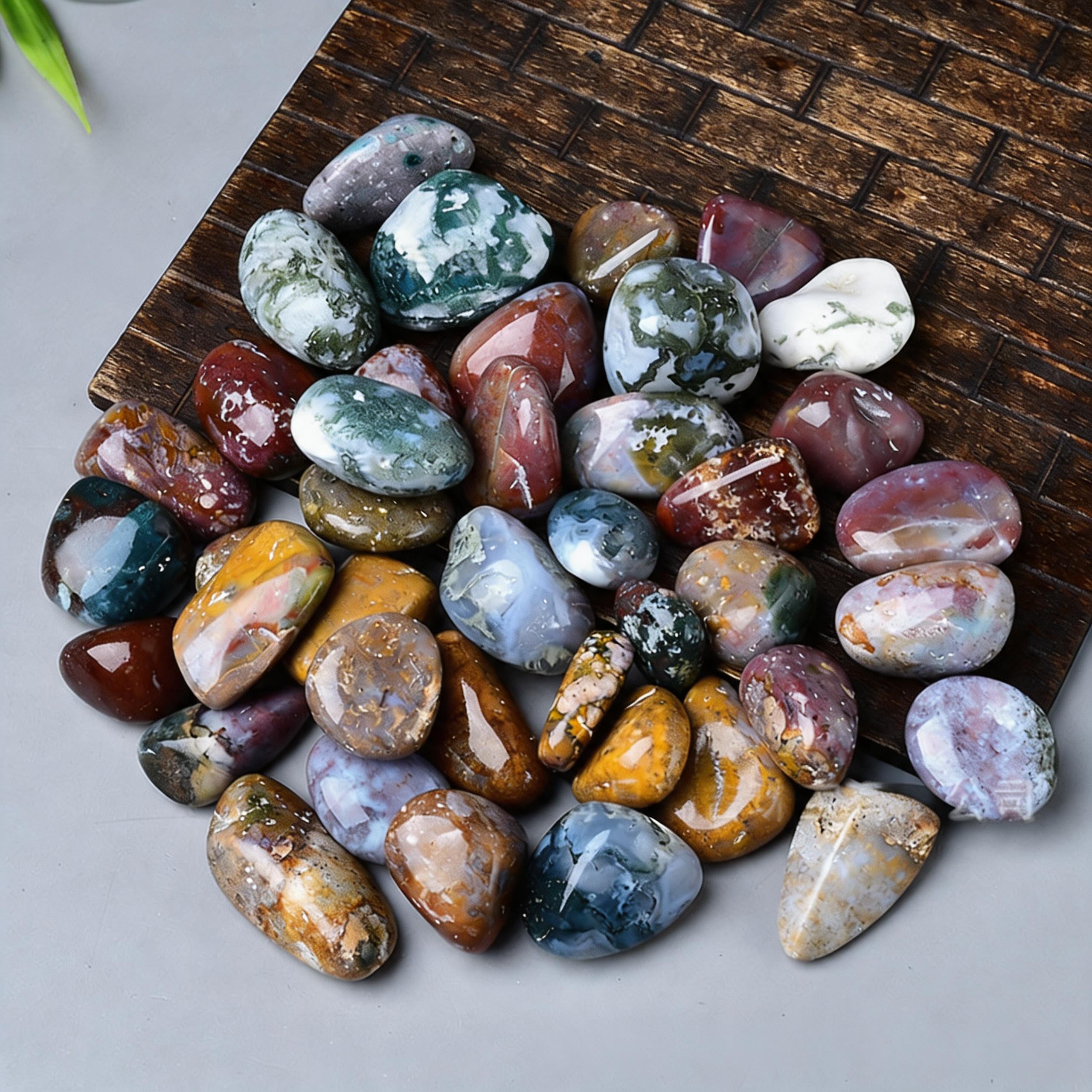 Ocean Jasper Tumbled Stone 2