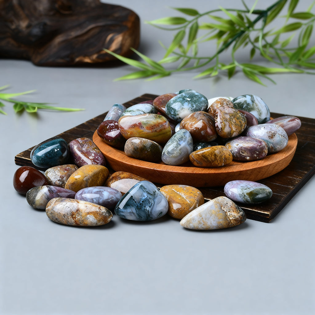Ocean Jasper Tumbled Stone 5