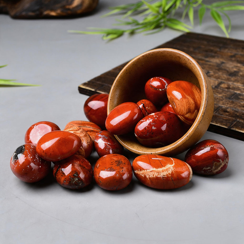 Red Jasper Tumbled Stone 4