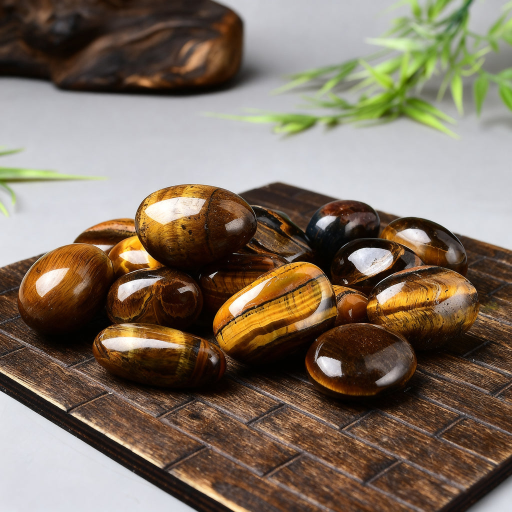 Tiger's Eye Tumbled Stone 2