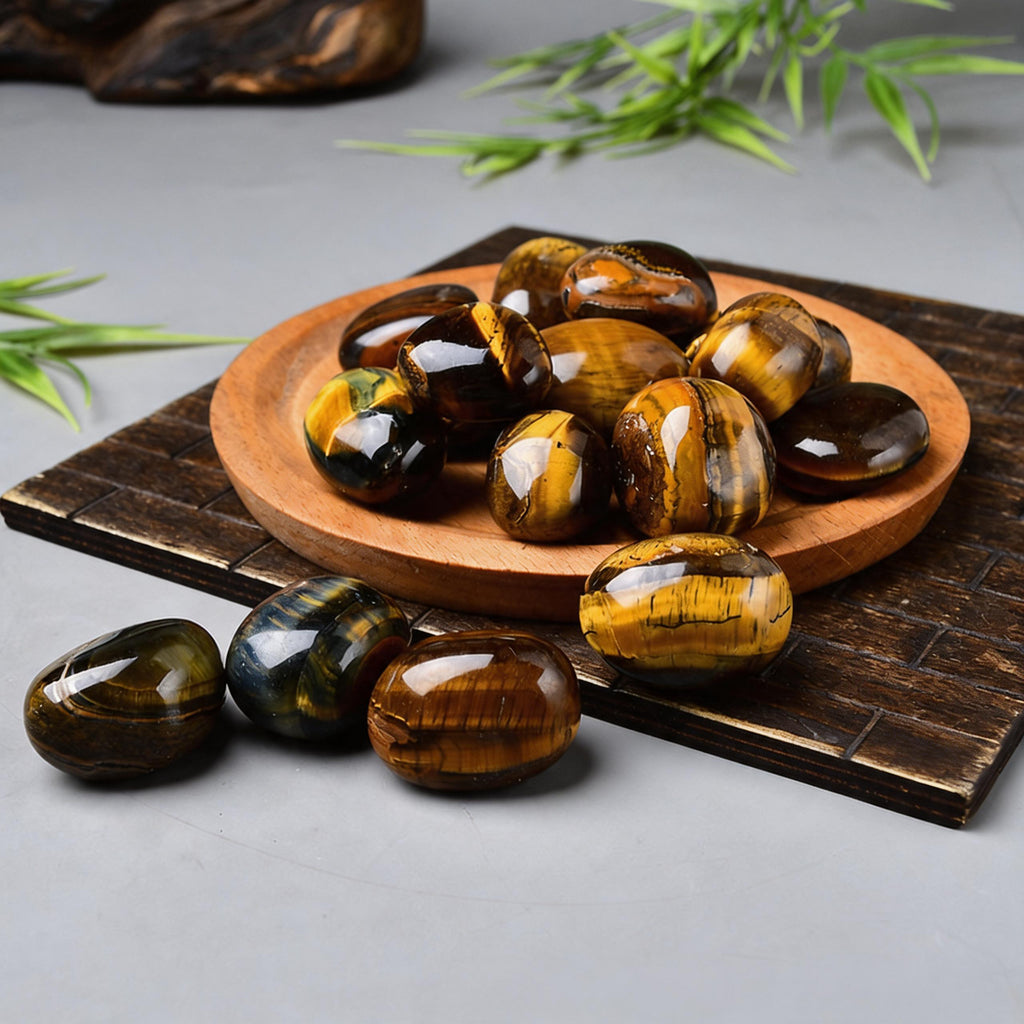 Tiger's Eye Tumbled Stone 3