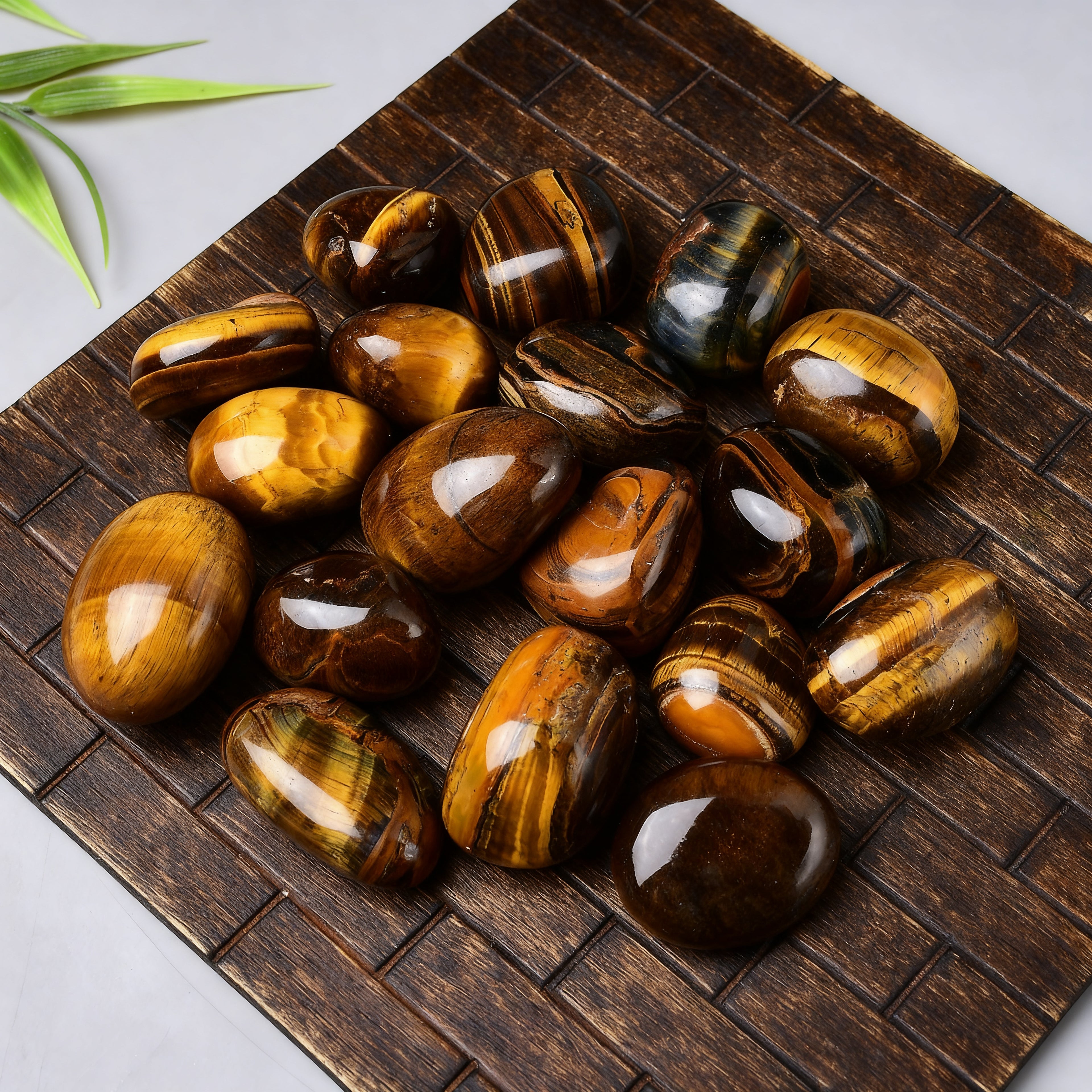 Tiger's Eye Tumbled Stone 5