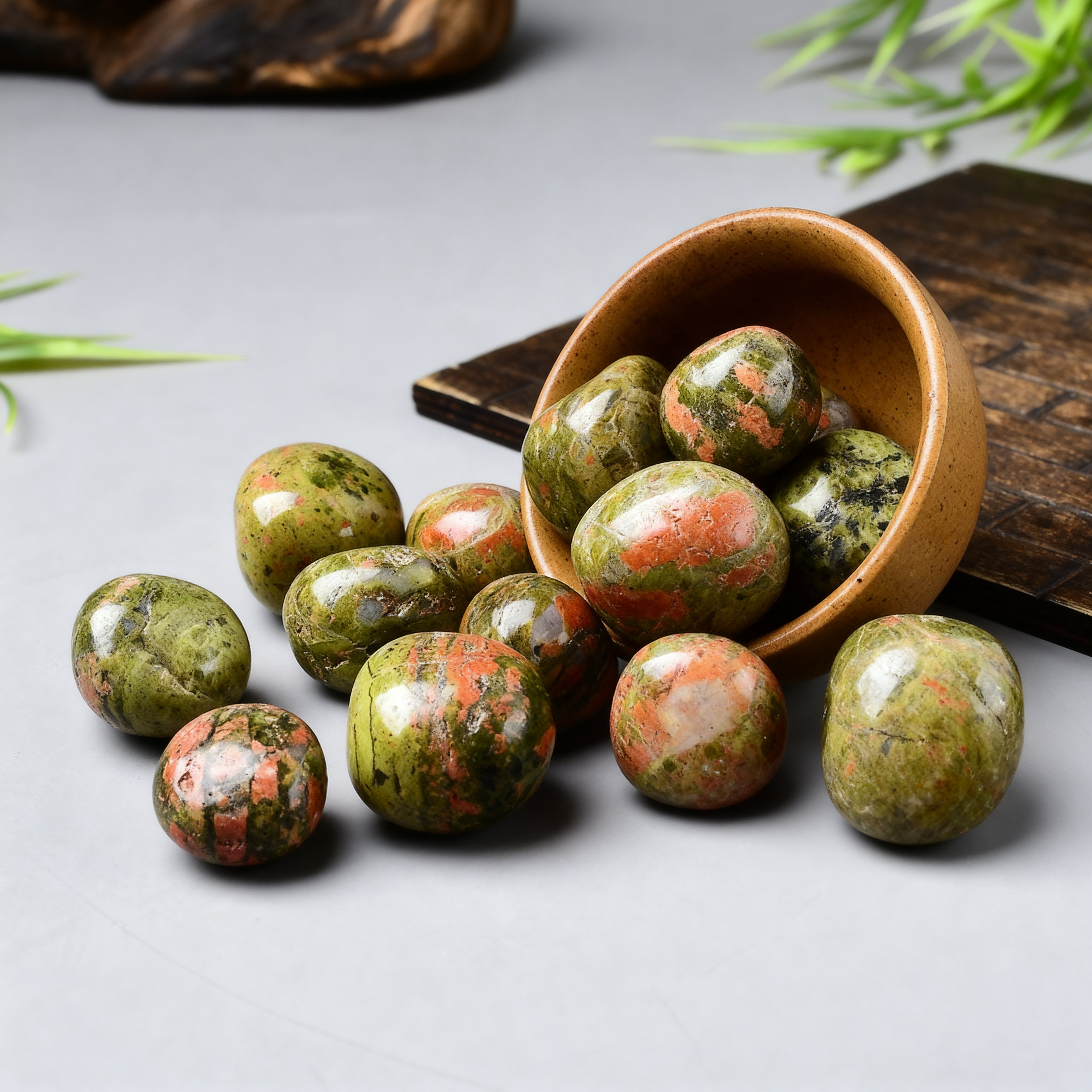Unakite Tumbled Stone 4