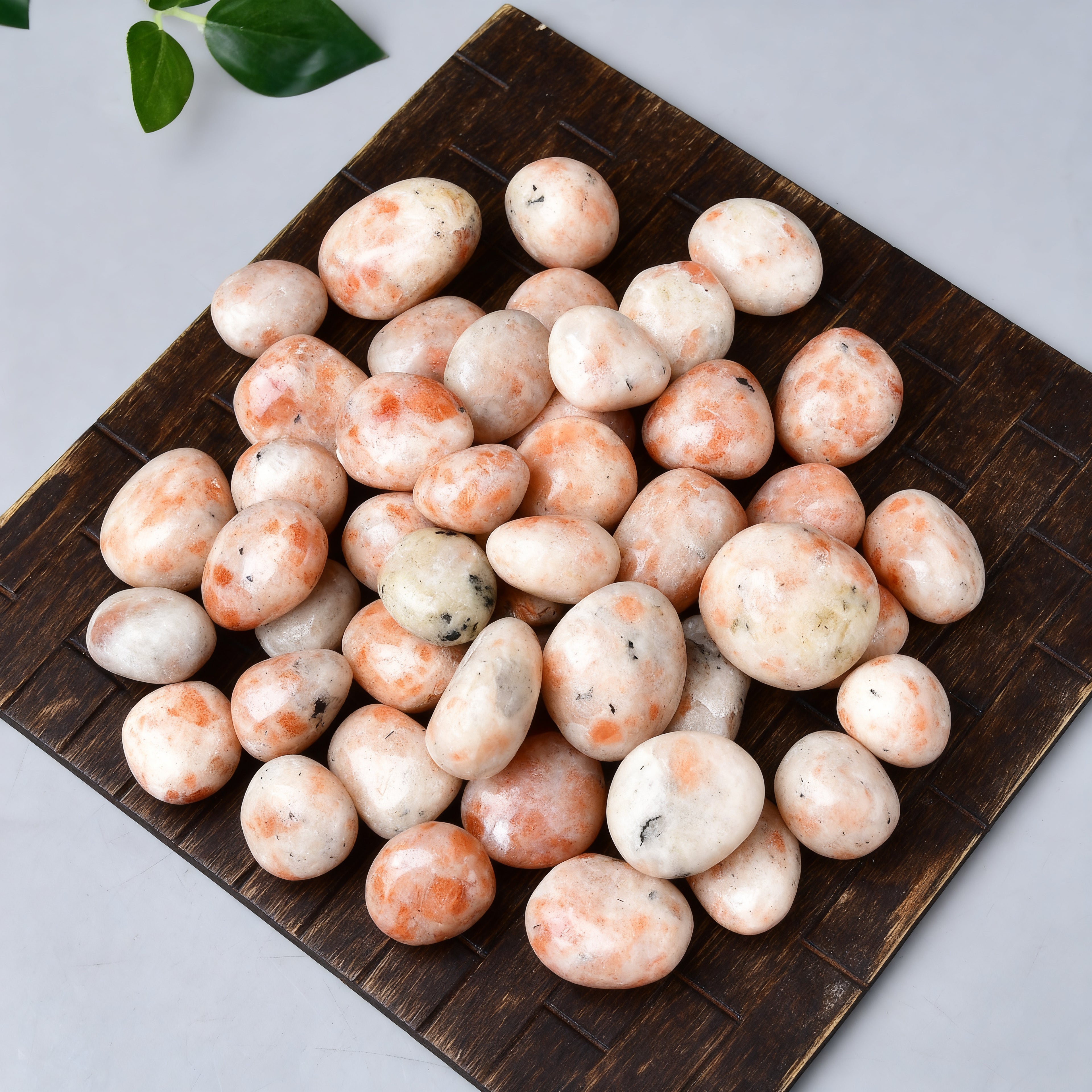 Golden Sunstone Tumbled Stone 3