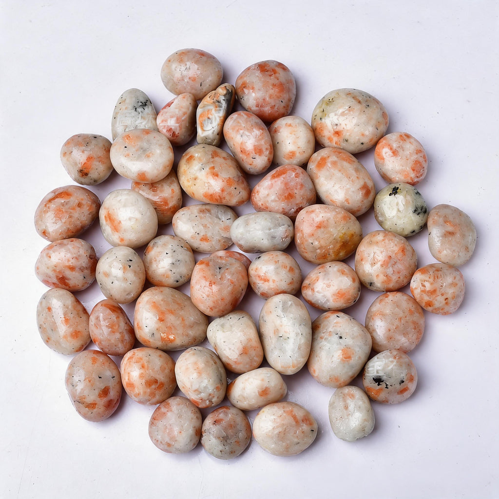 Golden Sunstone Tumbled Stone 4