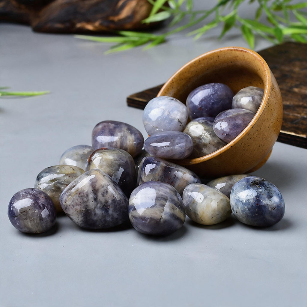 Cordierite Tumbled Stone 5