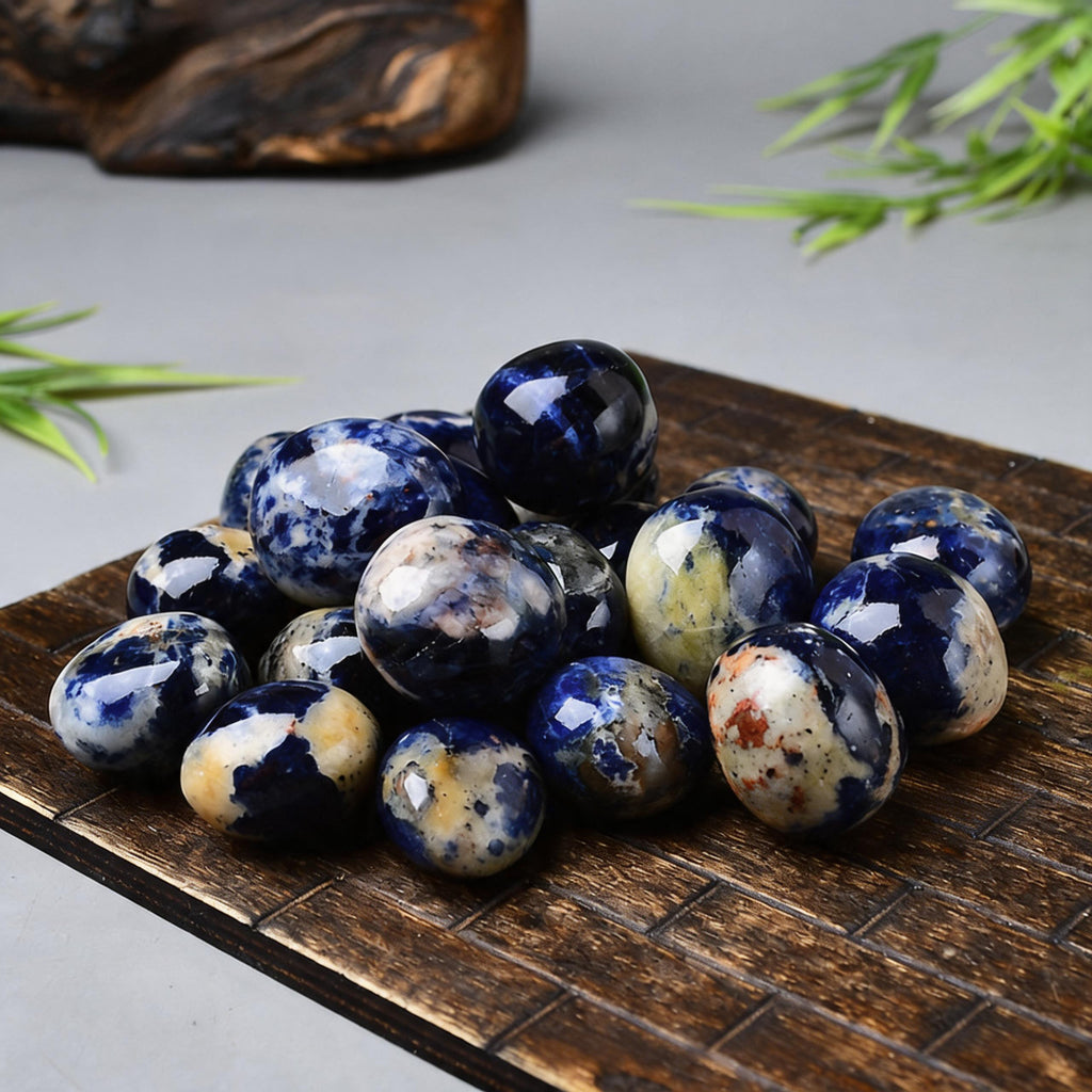 Blue Lace Agate Tumbled Stone 3