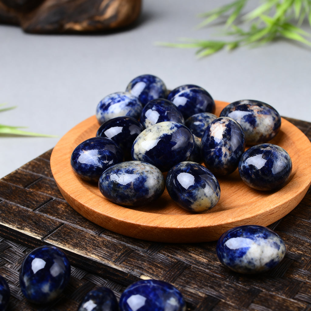 Blue Lace Agate Tumbled Stone 4