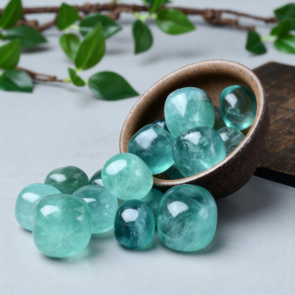 Green Fluorite Tumbled Stone 5