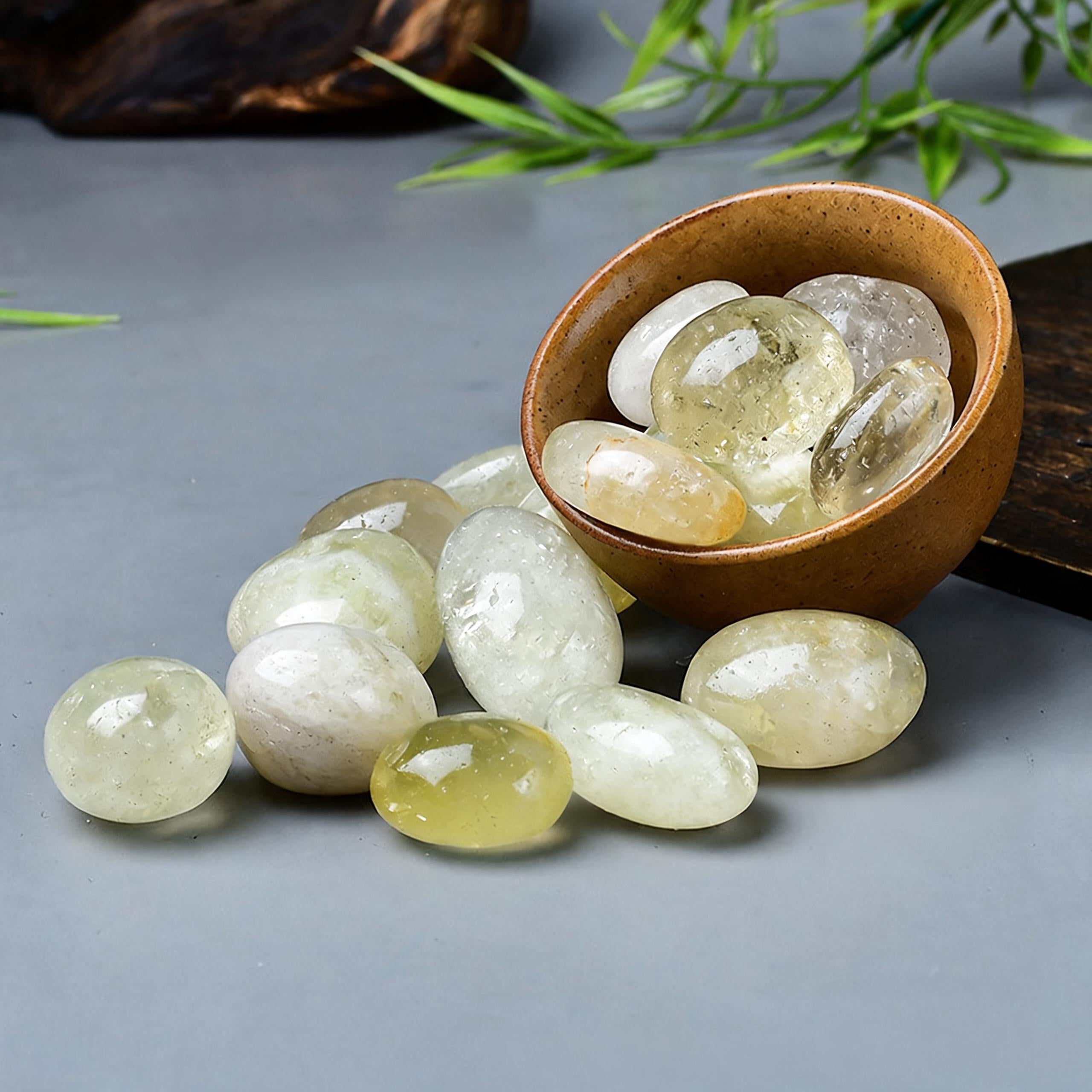 Lemon Quartz Tumbled Stone 3