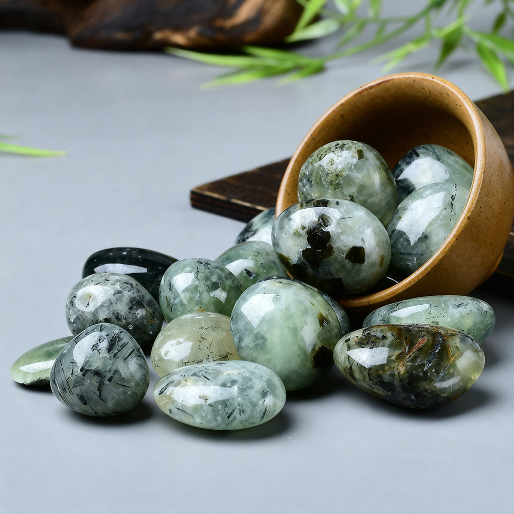Prehnite Tumbled Stone 2