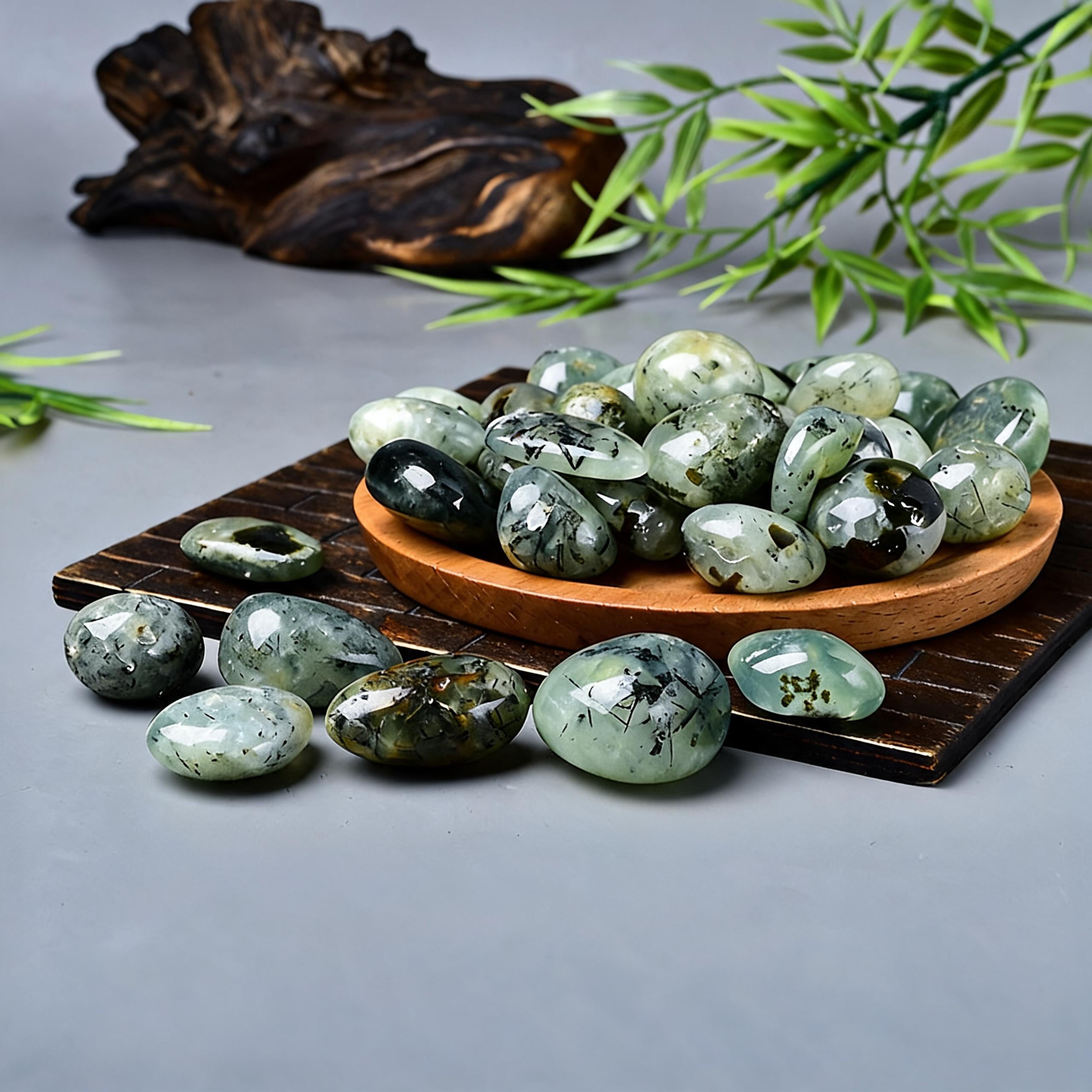 Prehnite Tumbled Stone 6