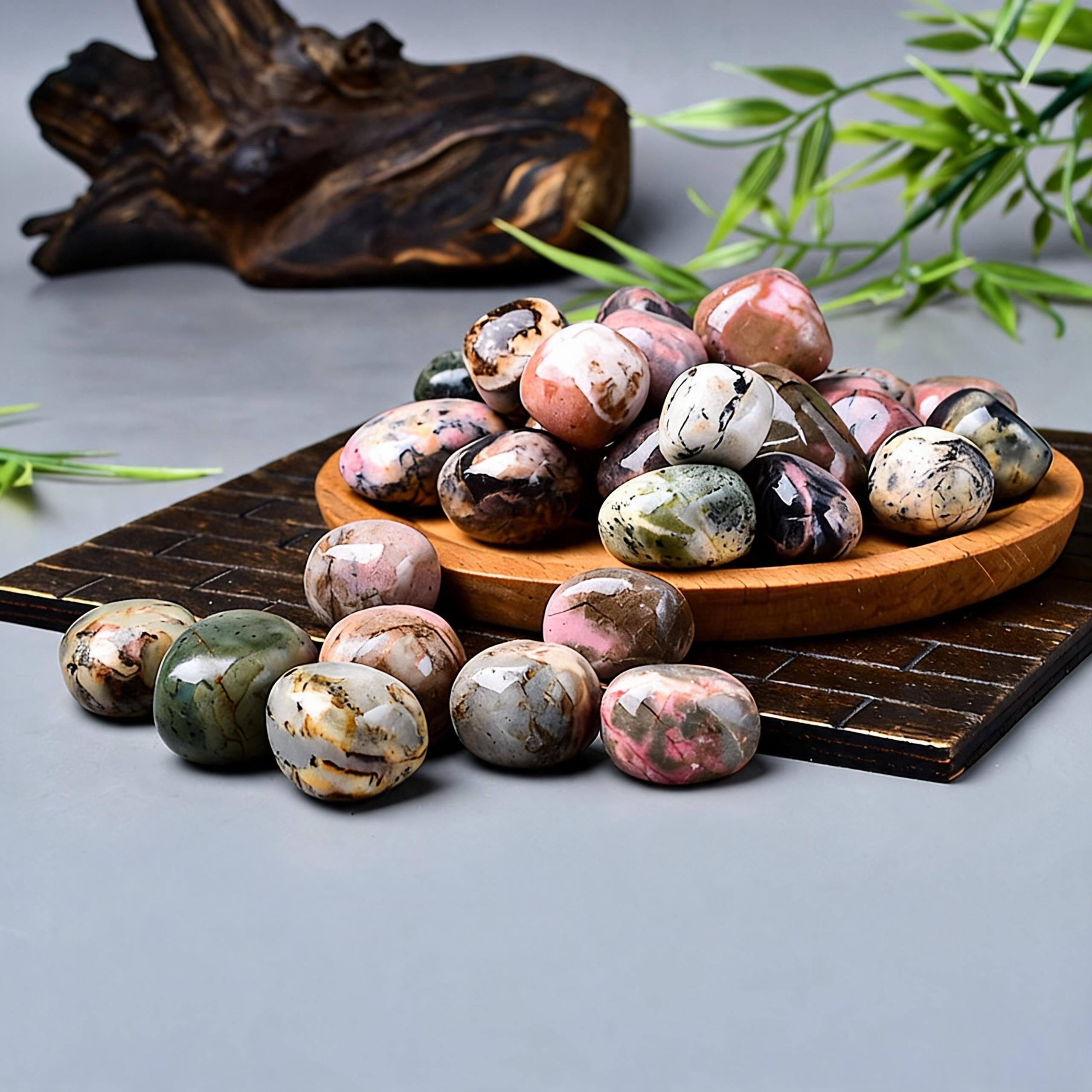 Rhodonite Tumbled Stone 5
