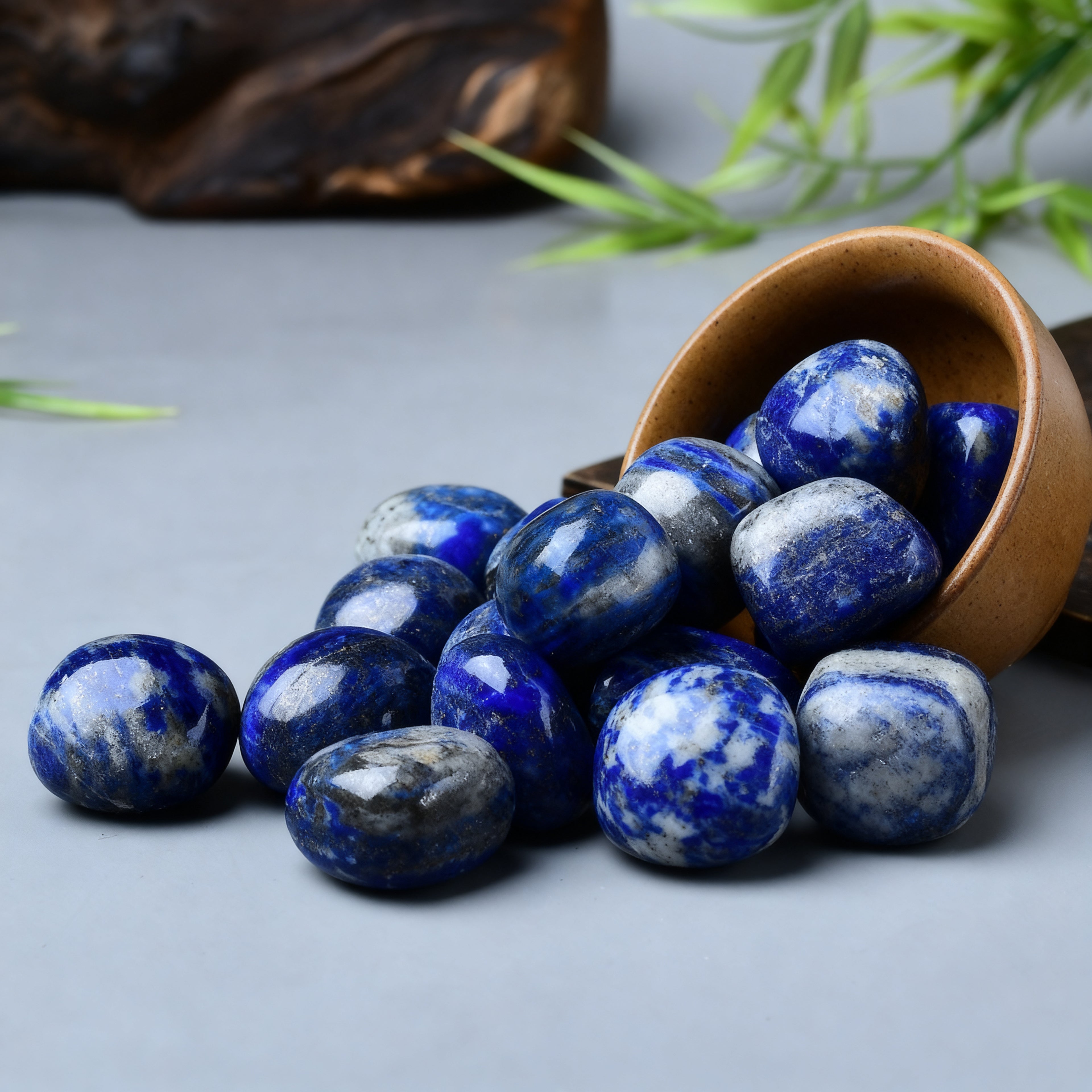 Afghan Lapis Lazuli Tumbled Stone 3