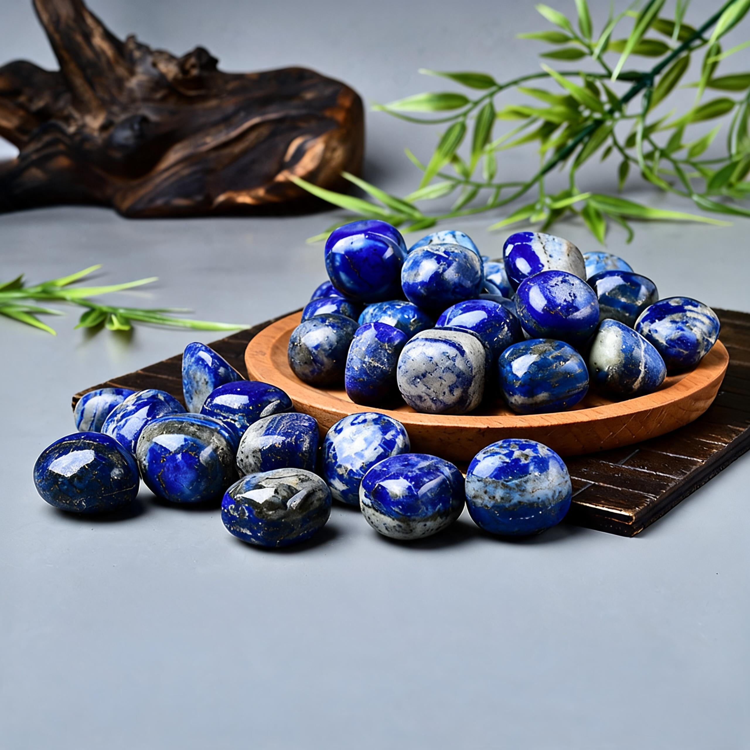 Afghan Lapis Lazuli Tumbled Stone 4