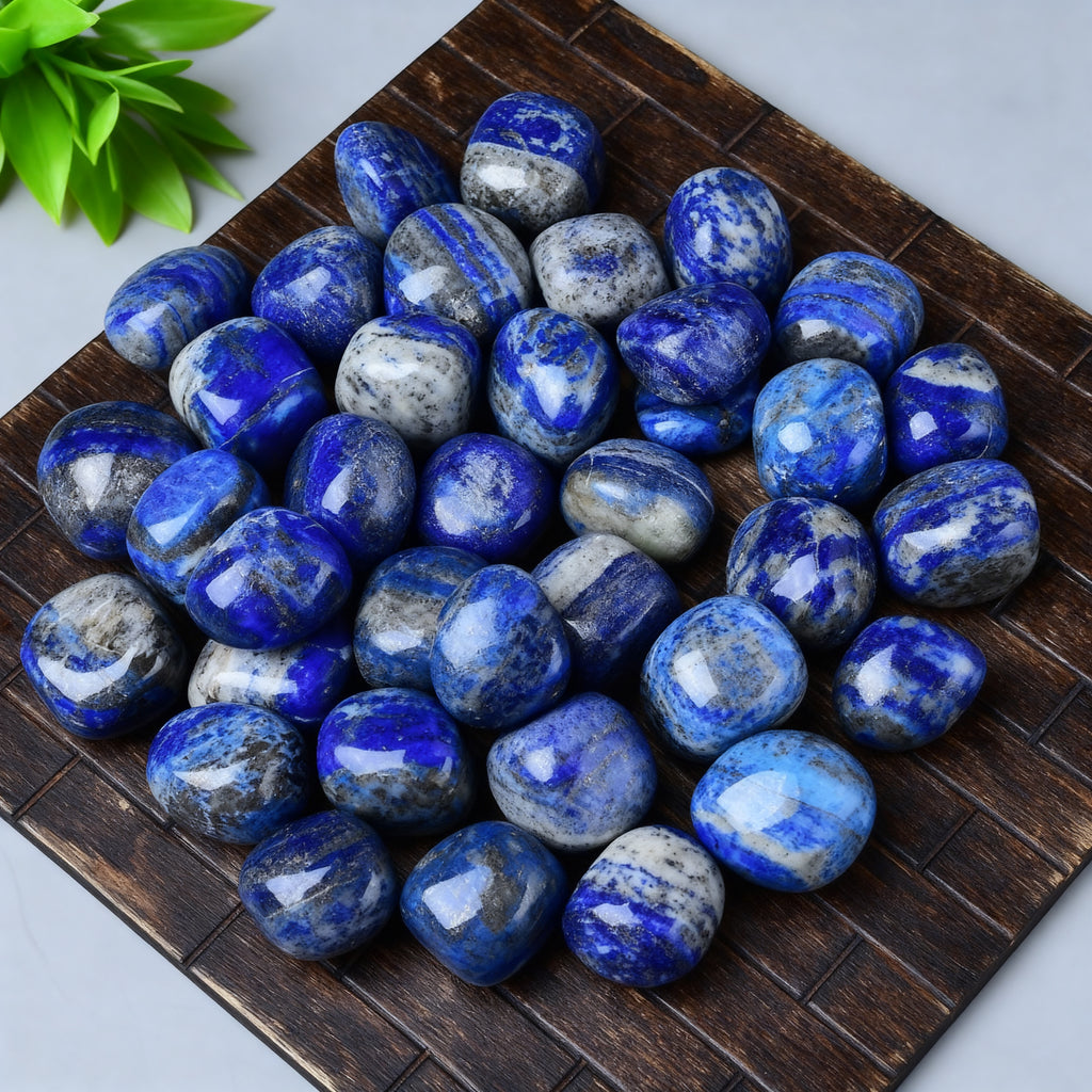 Afghan Lapis Lazuli Tumbled Stone 5