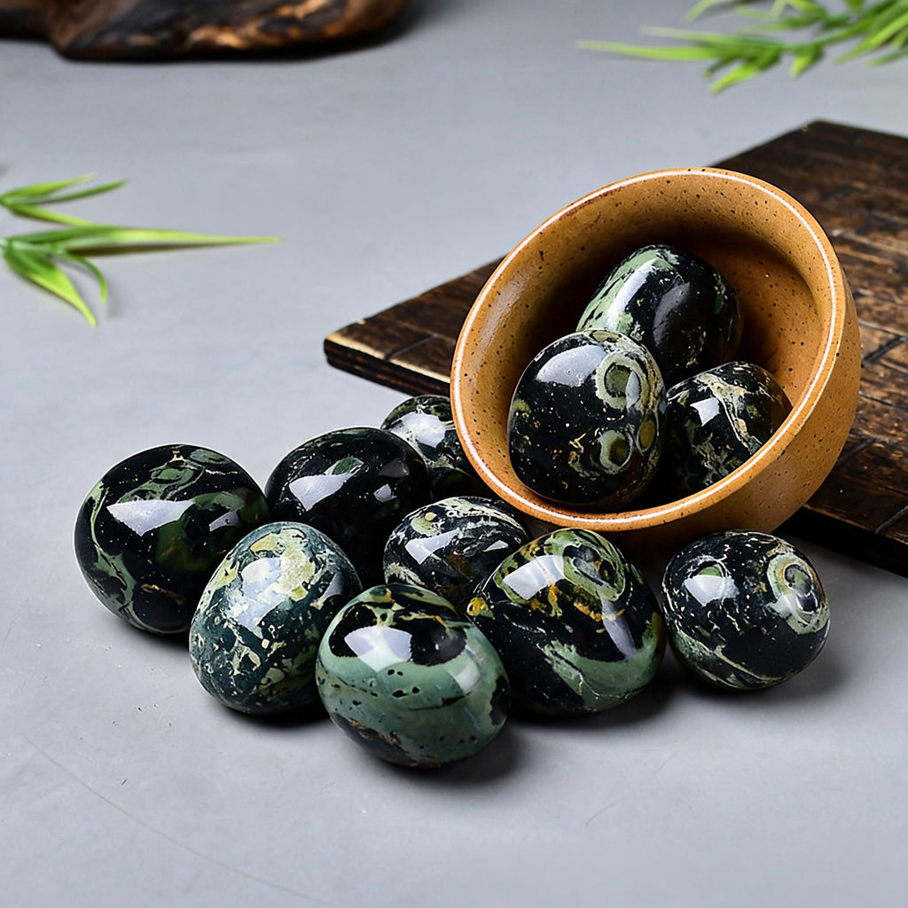 Kambaba Jasper Tumbled Stone 6