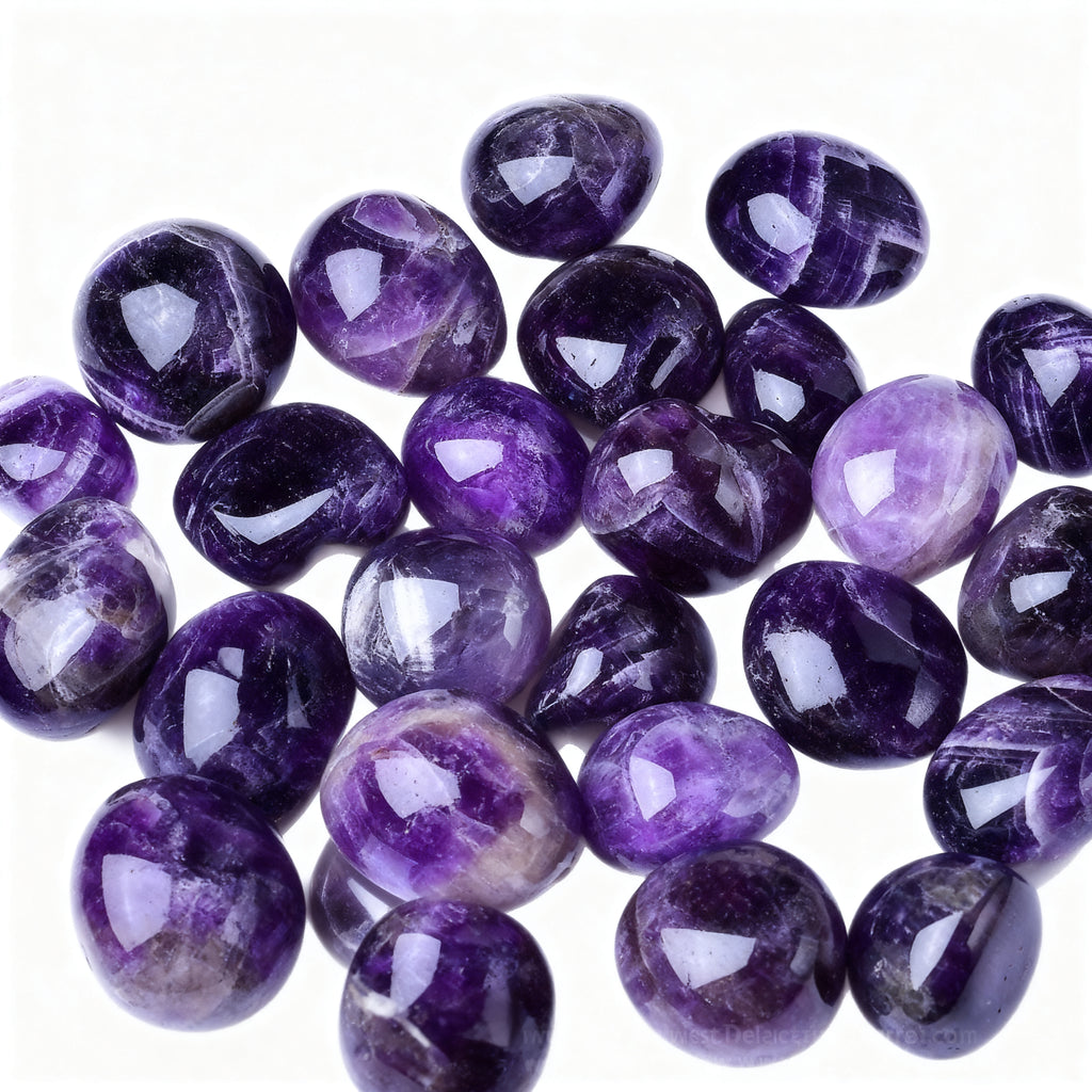 Brazilian Amethyst Tumbled Stone 2