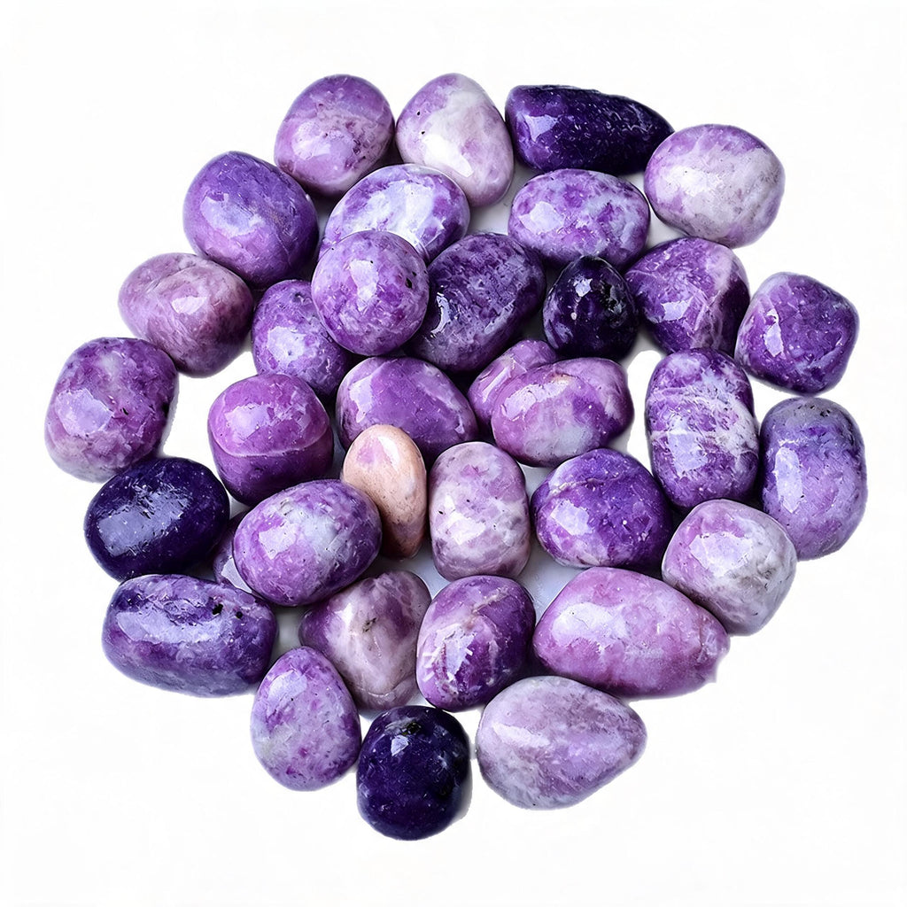 Purple Mica Tumbled Stone 2