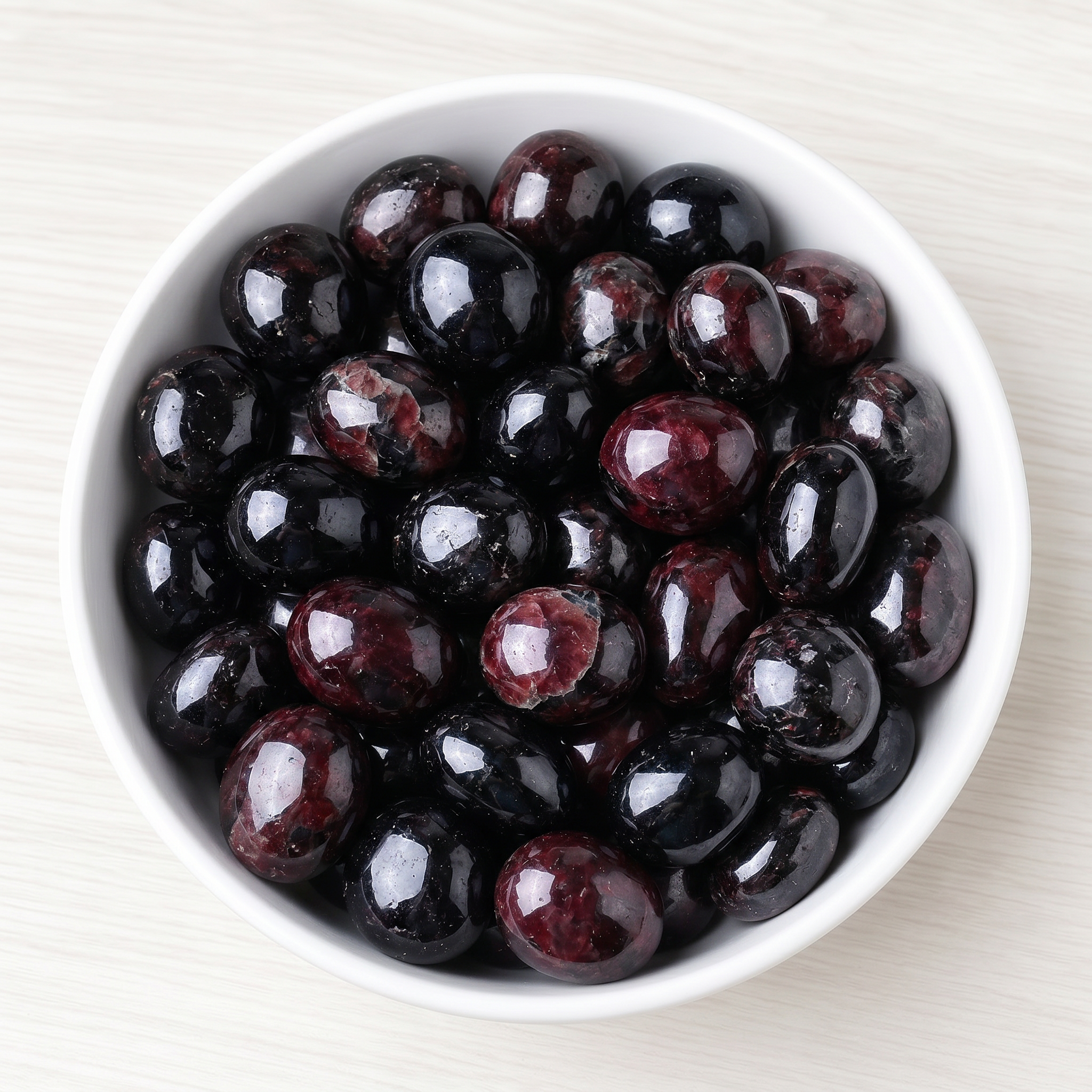 Firework Garnet Tumbled Stone