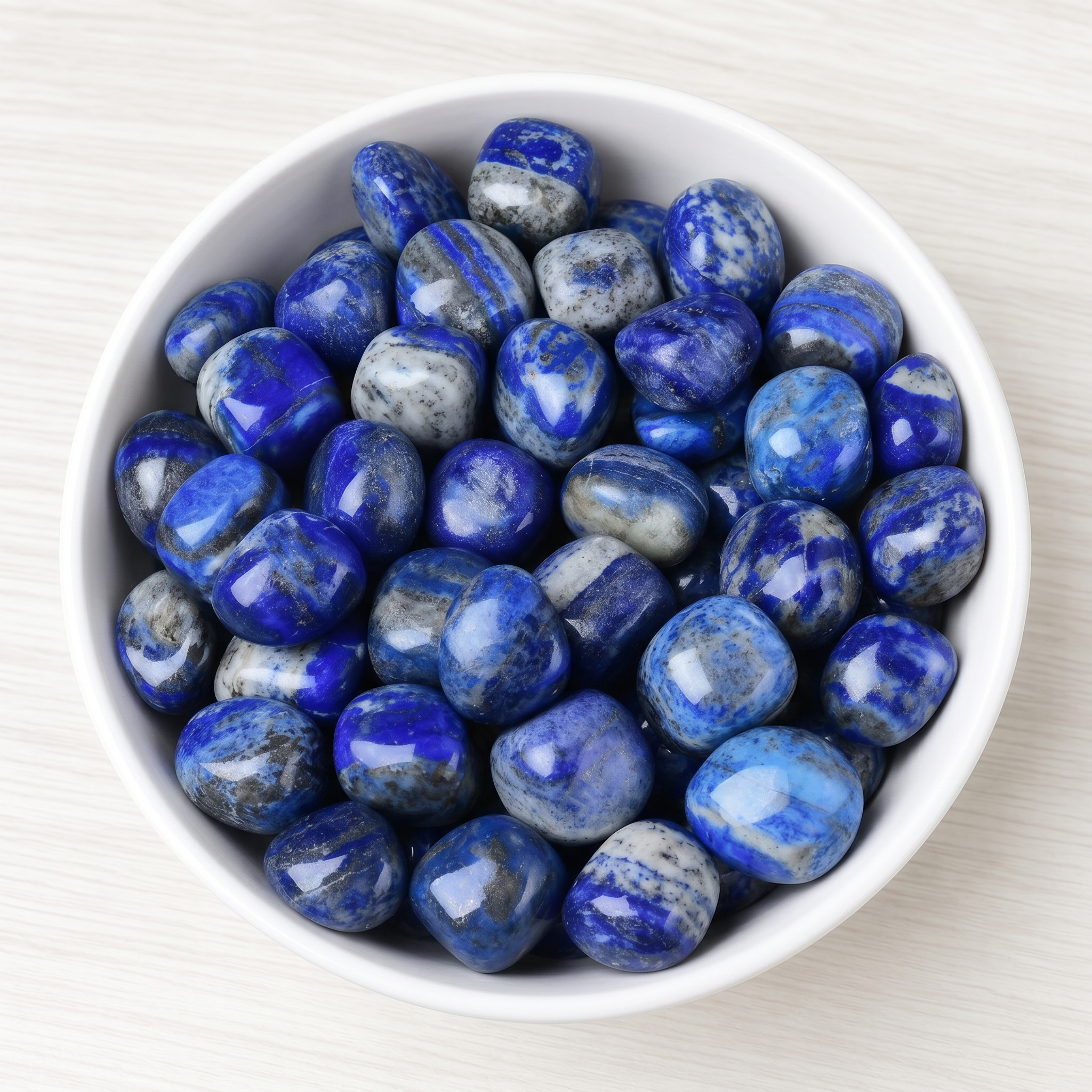 Afghan Lapis Lazuli Tumbled Stone