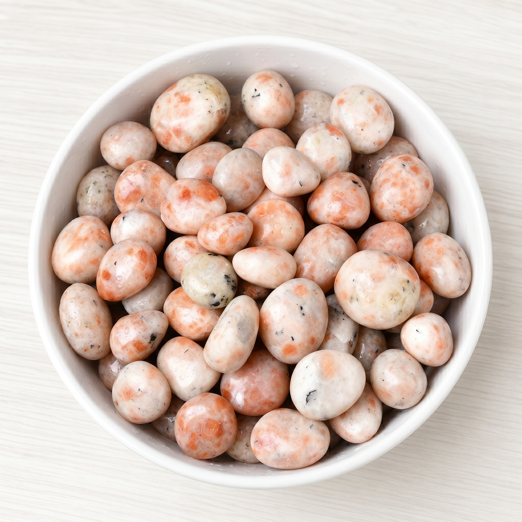 Golden Sunstone Tumbled Stone