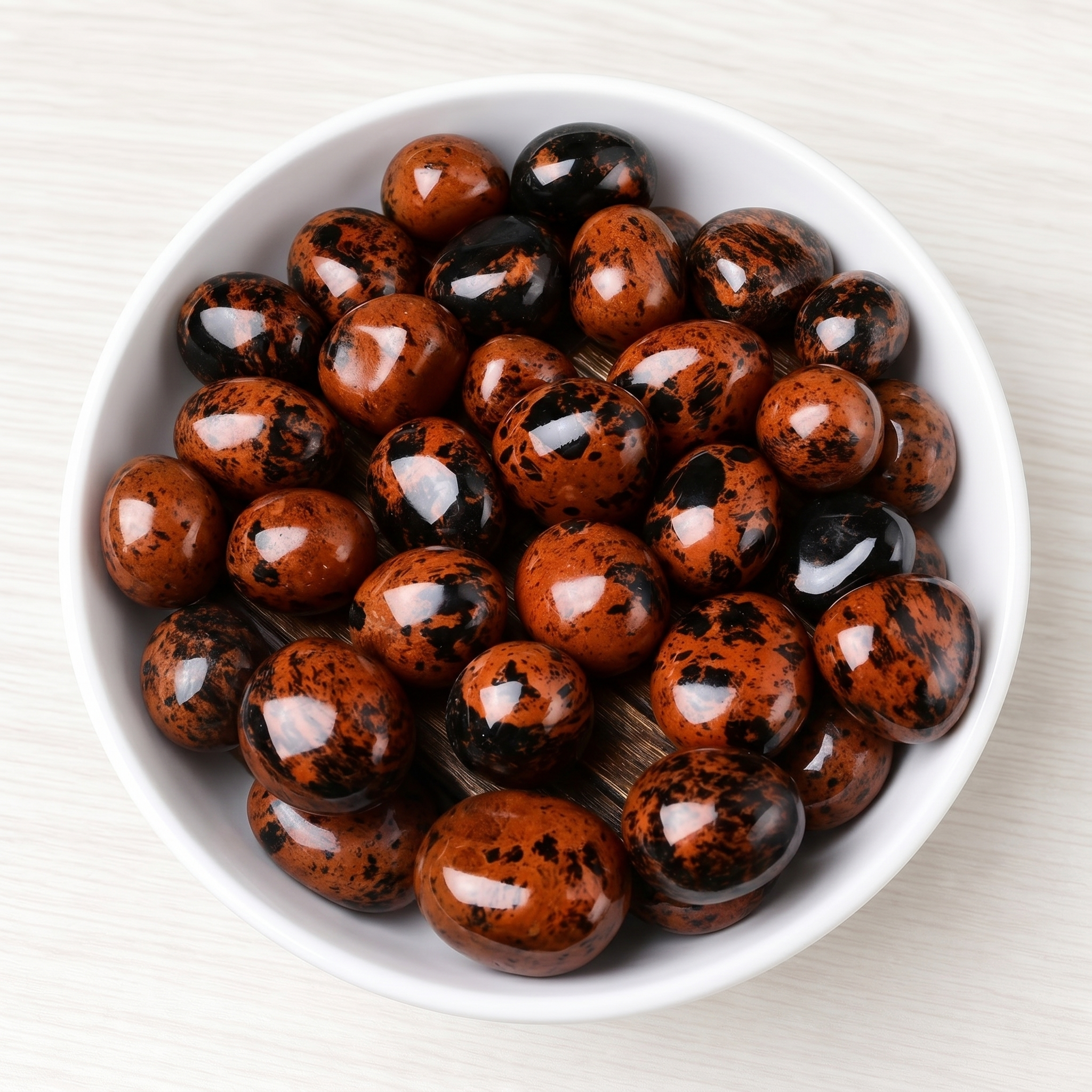Red Obsidian Tumbled Stone