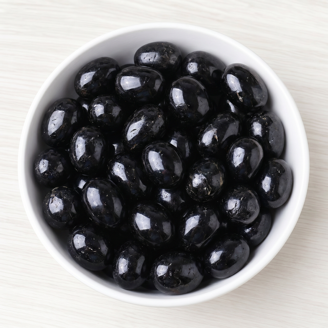 Black Tourmaline Tumbled Stone