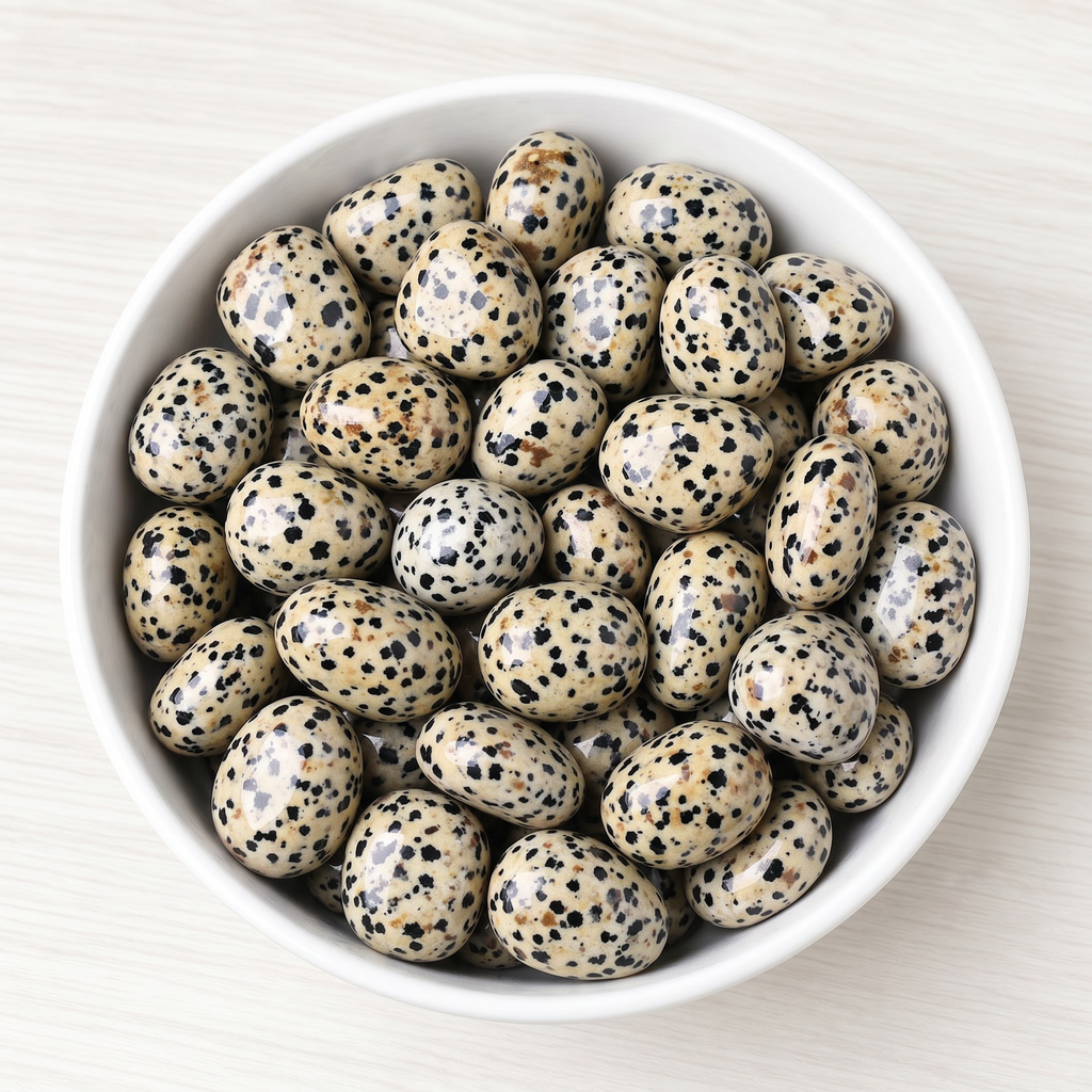 Dalmatian Jasper Tumbled Stone