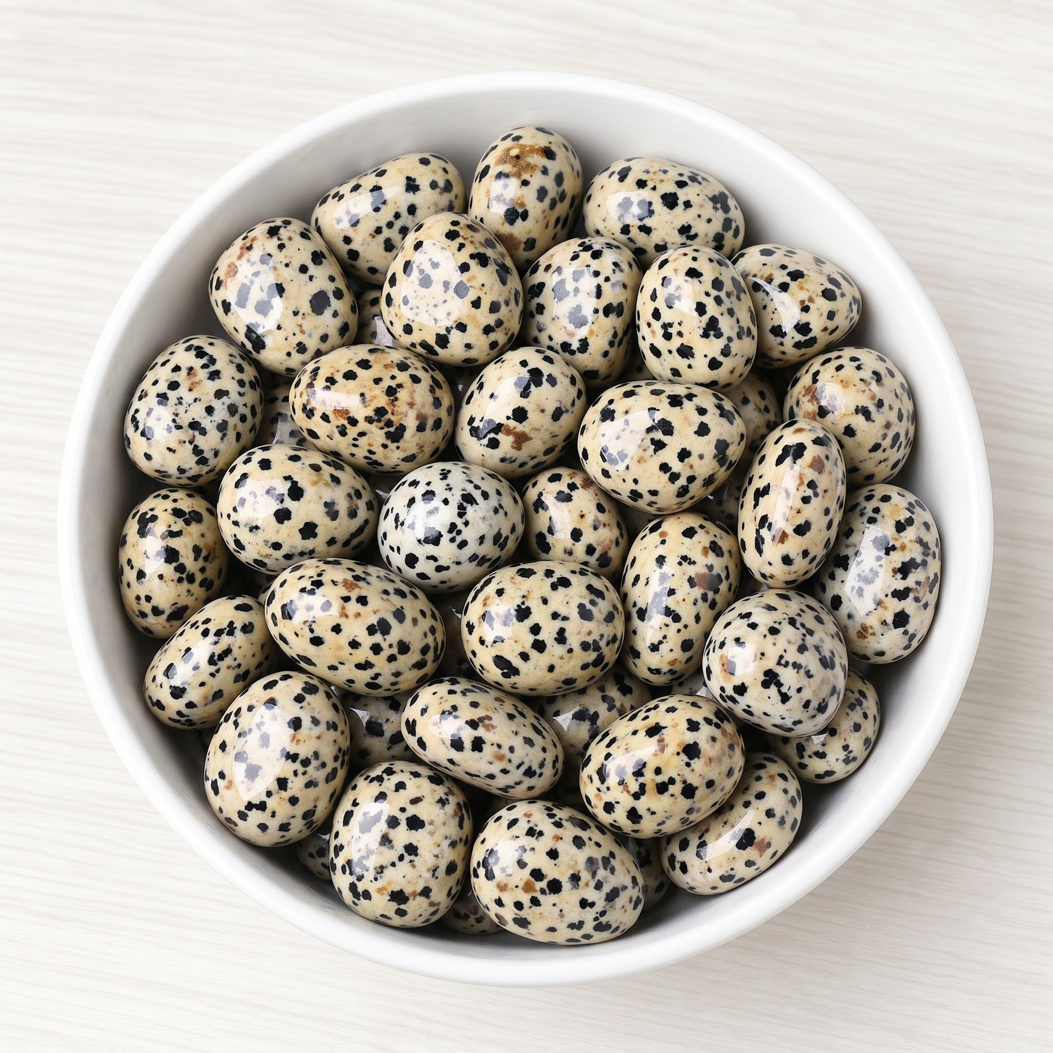 Dalmatian Jasper Tumbled Stone