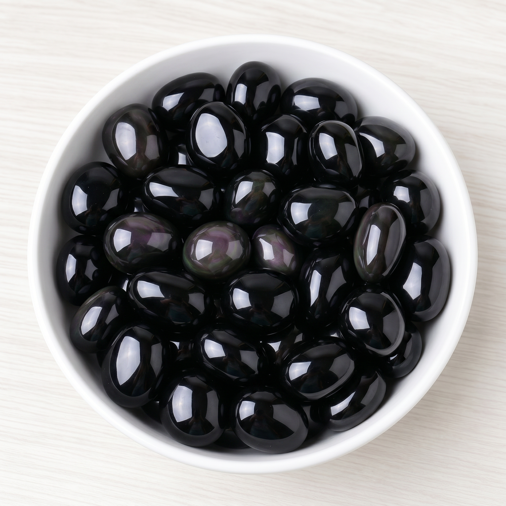 Rainbow Obsidian Tumbled Stone