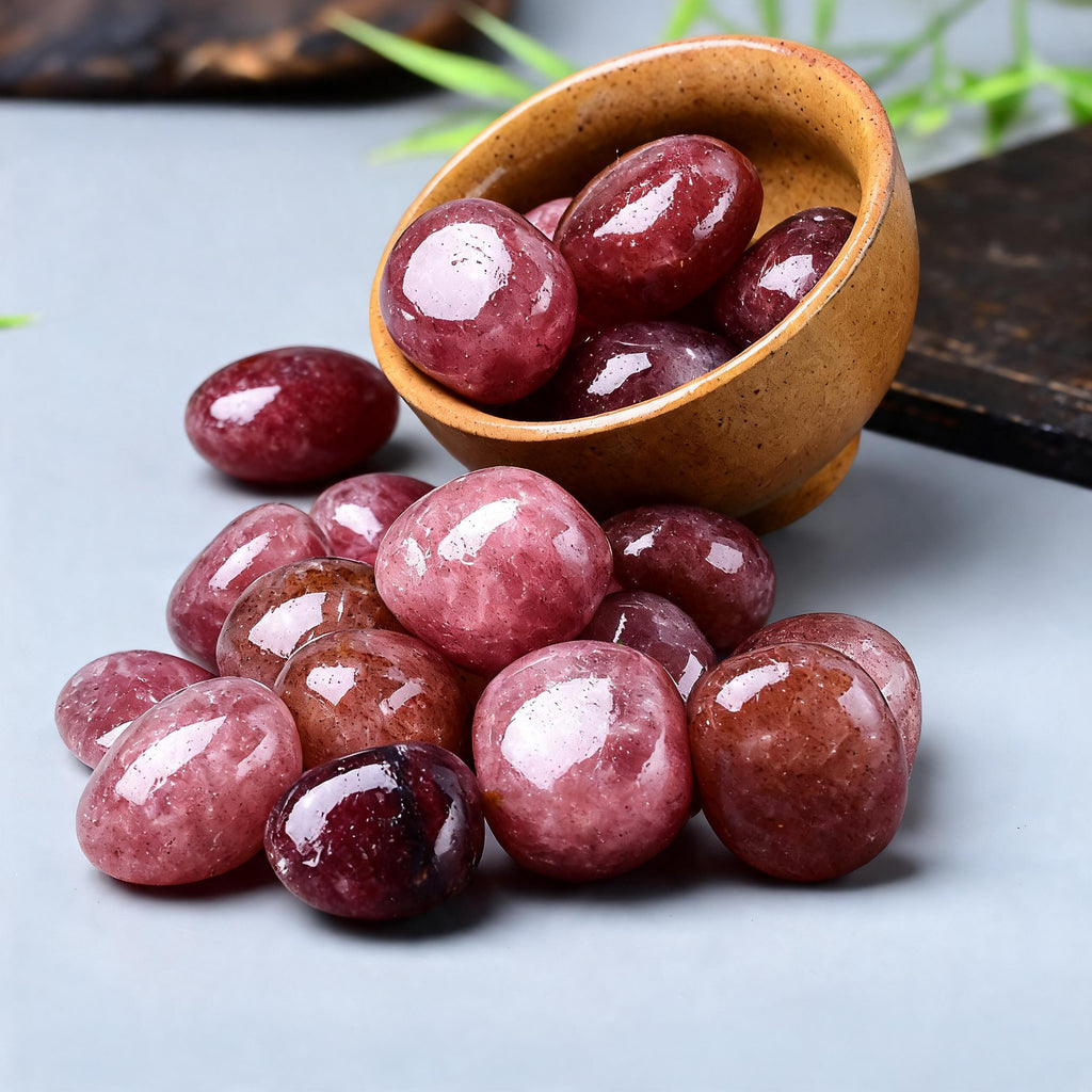 Strawberry Quartz Tumbled Stone 5