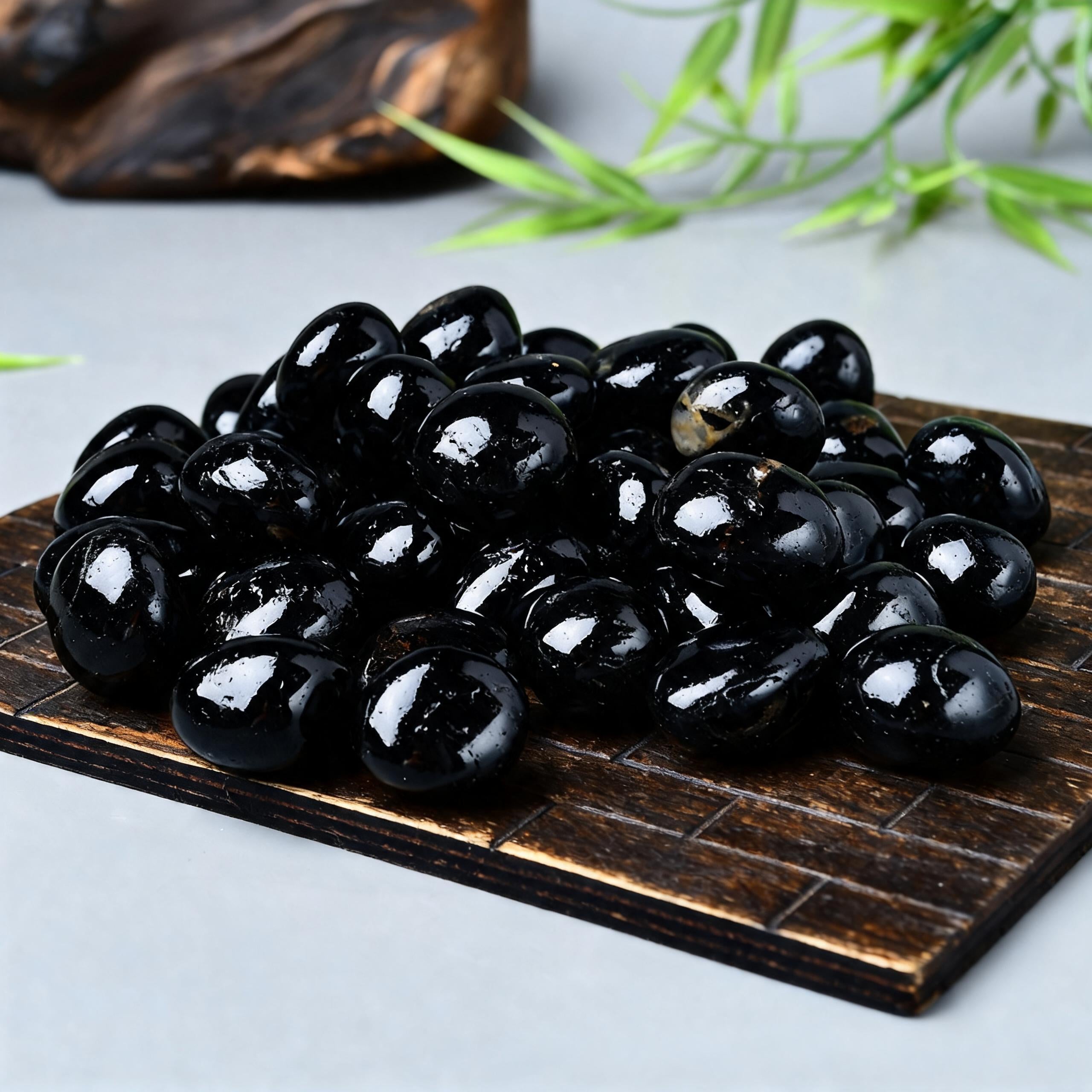 Black Tourmaline Tumbled Stone 5