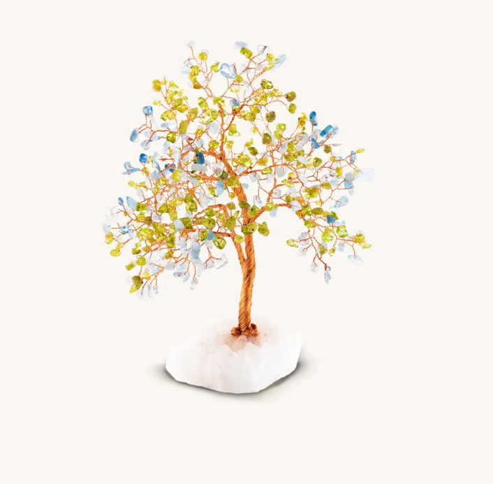 Serene Oasis - Feng Shui Tree crystal stone 2025