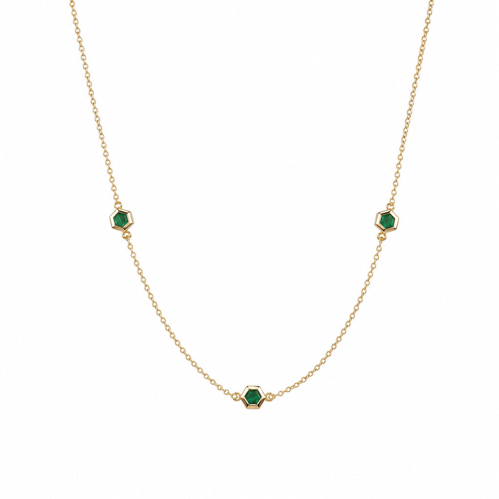 triple-hexagon-green-crystal-necklace-in-18k-gold-plated-copper